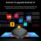 Next-Gen Android 14.0 Smart TV Box: 8K HDR10, Dual-Band WiFi, Voice Remote